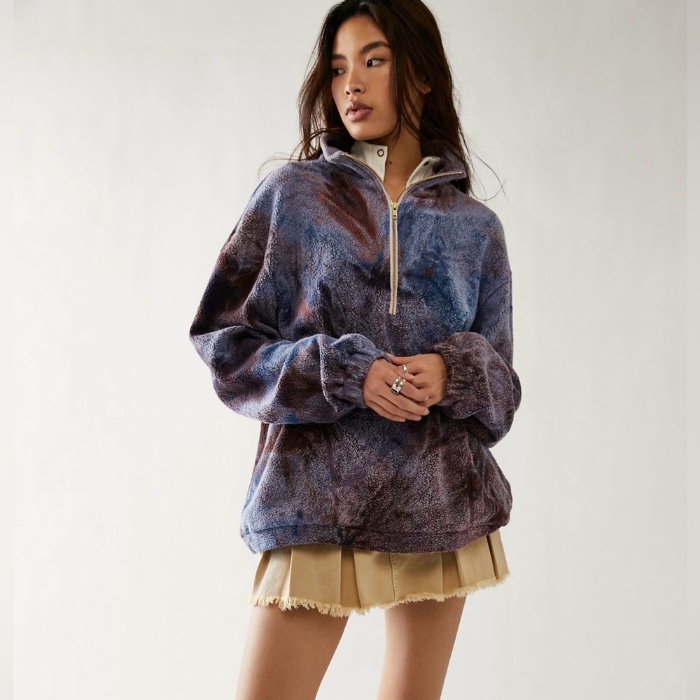 Free People Tie Dye Sherpa - Small
